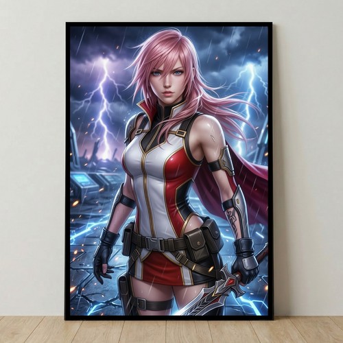 Poster lightning final fantasy - poster,
