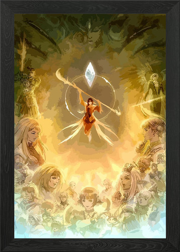 Final fantasy xiii quadro - fantasy,