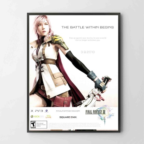 Poster final fantasy - poster, ps3