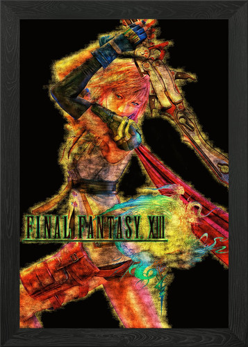 Final fantasy xiii - xiii, guerriero