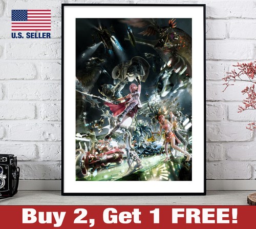 Final fantasy xiii poster - fantasy, 13