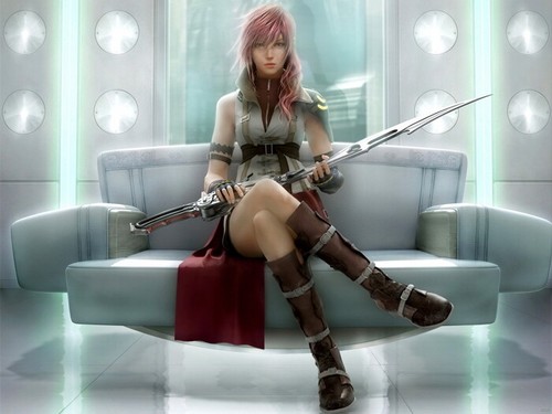V6038 lightning final fantasy - lightning,